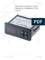 Digital thermostat AKO D14123-2 230V 16A NTC/PTC -50 to +99/+150°C