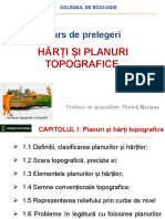 Curs Hărți Si Planuri Topografice