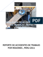 Vigilancia de Accidentes de Trabajo Peru 2011