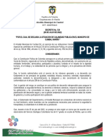 Decreto Calamidad Publica Volcan Chiles