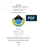 METODE PEMBELAJARAN SAINS AUD