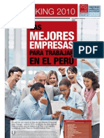 Mejores Empresas Para Trabajar en El Peru 