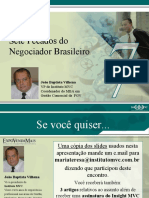 Sete Pecados Negociador Brasileiro