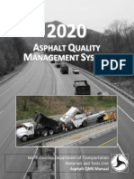 2020 NCDOT - Asphalt QMS Manual