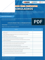 Preparados para participar en simulacros