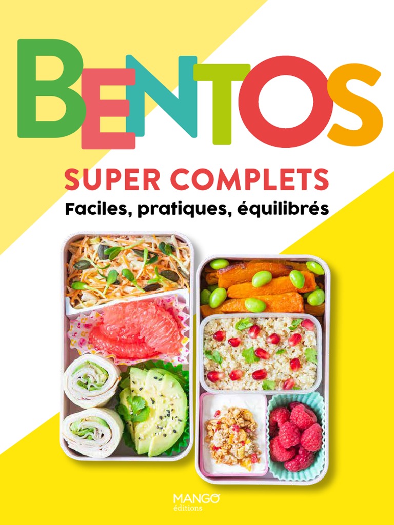 Recettes Bento Saines et Pratiques | PDF | sauce | Nourritures