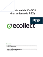 Guía de Instalación 3CX (Herramienta de PBX)