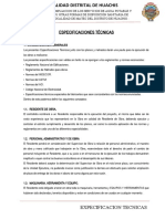 ESPECIFICACIONES TECNI - Obs