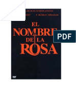 El Nombre de La Rosa-Cinetaller Filo..