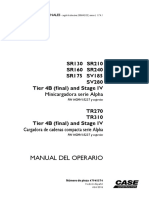 MANUAL CASE OPERARIO COMPLETO CASE SR160 SR175 y SV185