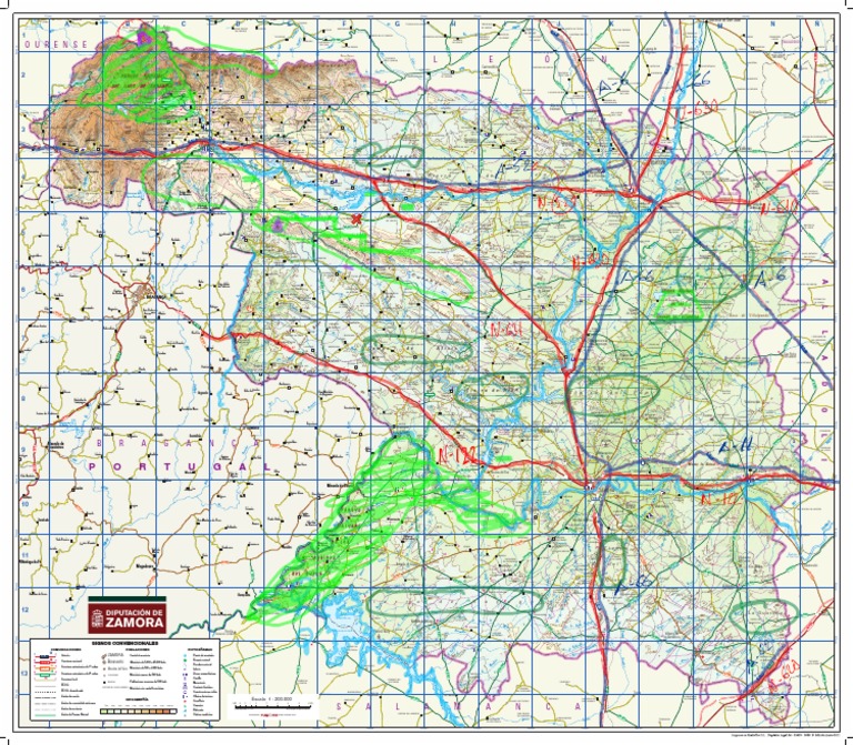 Mapa de Pueblos y Barrios de Zamora | PDF