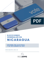 2021 11 06 Informe - Elecciones en Nicaragua