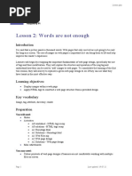 L2 Lesson Plan - Developing For The Web - Y8