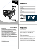 All-Power APGG4000 Manual