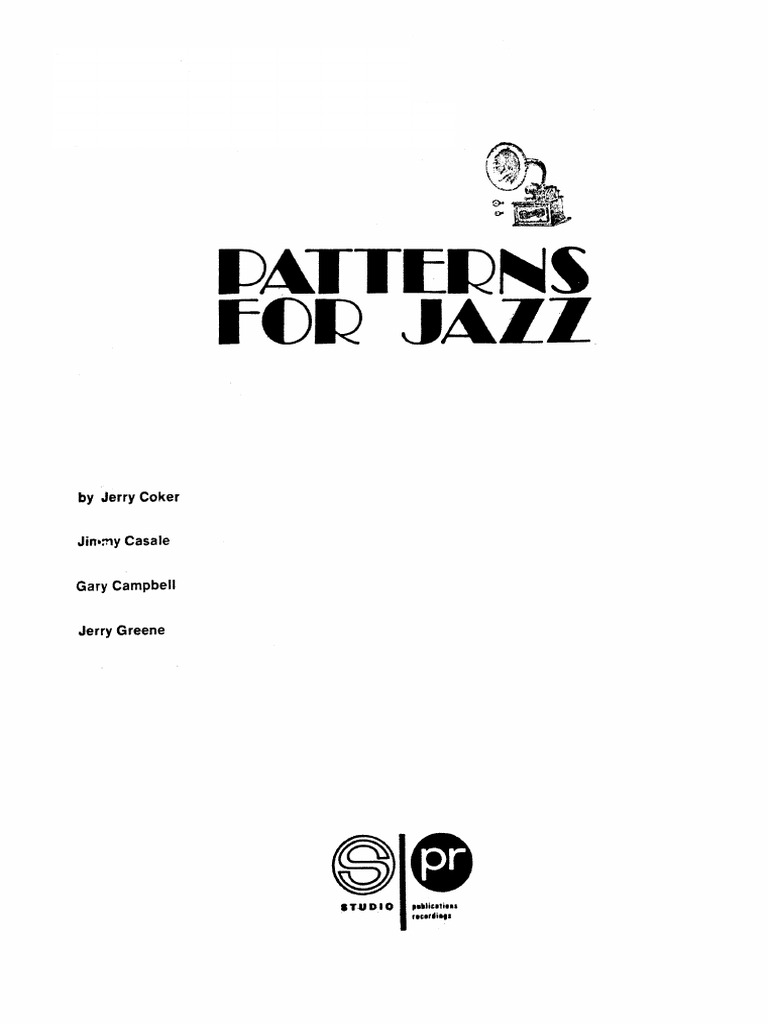 Jerry Coker Patterns For Jazz PDF | PDF