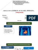 Fisiopatología Digesttiva (Reflujo Gastroesofágico, Acalasia y Disfagia)