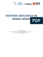 História geológica de Minas Gerais em