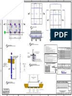 Desenho técnico de peças com dimensões e especificações