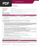 Bpi Dispute Form | PDF