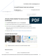 Gmail - ? ¡Gracias! Tu Reserva en El Room007 Salvador Hostel Está Confirmada