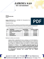 Observación proceso MINMA Chía 2022