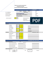 Formato Valoración de La Condición Física - XLSX Tomas Godoy