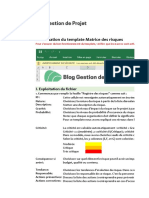 Matrices Des Risques