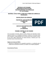 Igor Rodriguez Civica VI Año II Trimestre 2022