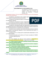 Brasil, Resolução CRQ nº 36-1974 - Dá atribuições aos profissionais da Química