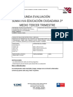 2da Evaluación Sumativa 3medio