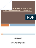 Directiva General #034 - 2005