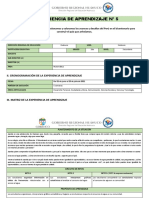 Modelado Experiencia de Aprendizaje-Matemática