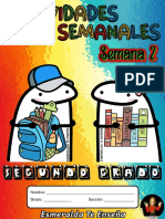 ?2° S2 ACTIVIDADES SEMANALES Esmeralda Te Enseña PDF