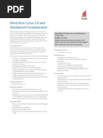 Ei Labz Wind River Linux 3.0 and Workbench Fundamentals