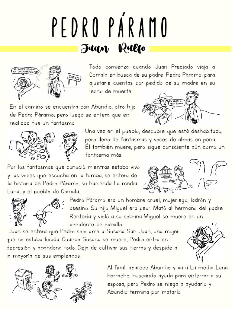 Pedro P ramo Resumen Ilustrado - 1698325615
