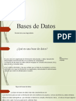 Bases de Datos