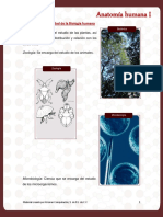 Fdocuments - MX - Campos de Especialidad de La Biologia Considerando Su Morfologia y Funcion