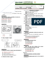 7º ano - LE - 1ª AP - prof