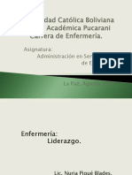 Enfermería: Liderazgo