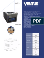 Selladora al vacío ideal para comercios VSV-300