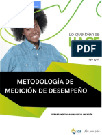 Documento Técnico - Metodología Medición de Desempeño