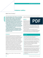 Post-Transplant Diabetes Mellitus