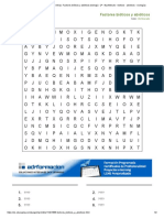 Imprimir Sopa de Letras - Factores Bióticos y Abióticos (Biología - 2º - Bachillerato - Bioticos - Abioticos - Ecología)