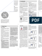 Manual de Instruções Electrolux LAC12 (Português - 2 Páginas)