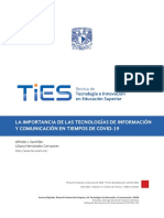 La Importancia de Las TIC en Tiempos de Covid UNAM