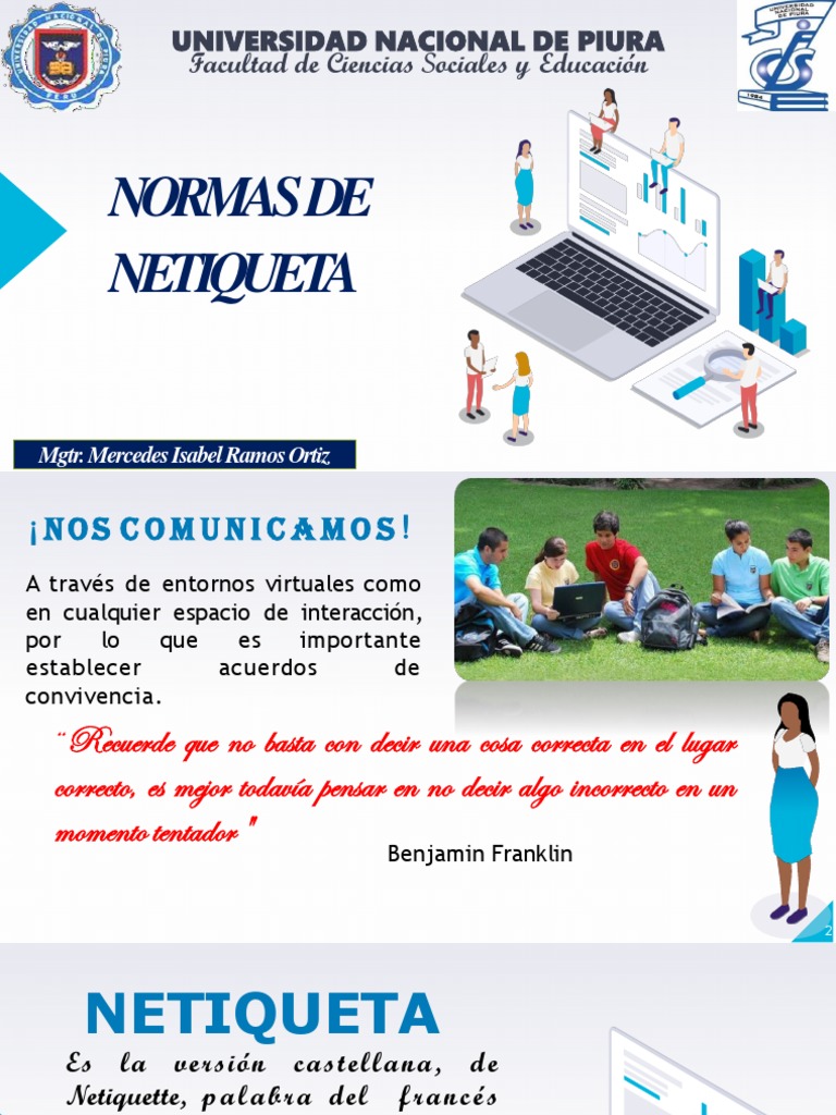 Normas de Netiqueta Virtual | PDF