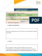 Anexo - Ficha de Resumen y Análisis de Lectura Luz Venera