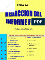 Redacción Del Informe Final 2022