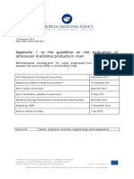 Appendix 1 Guideline Evaluation Anticancer Medicinal Products Man Methodological Consideration Using en