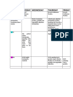 Planning 8-12 Agosto